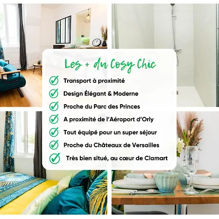 Apartment Cozy In Near Paris Attractions *